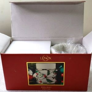 Lenox Holiday Votive in box NWT